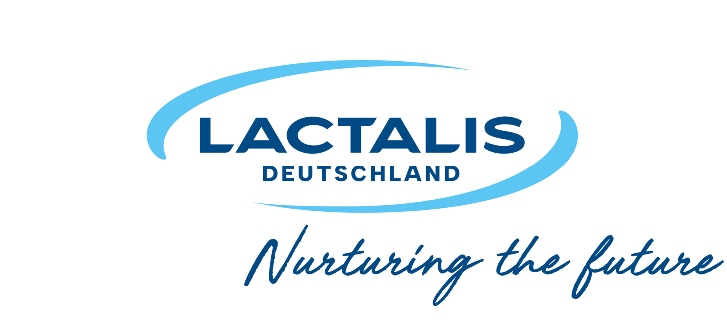 Logo Lactalis Deutschland mit Claim